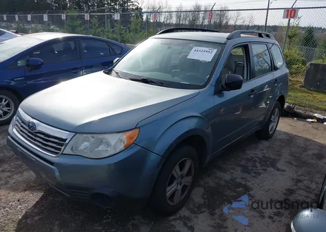 2010 Subaru Forester 2.5X from USA, damaged, VIN JF2SH6BC7AH787027